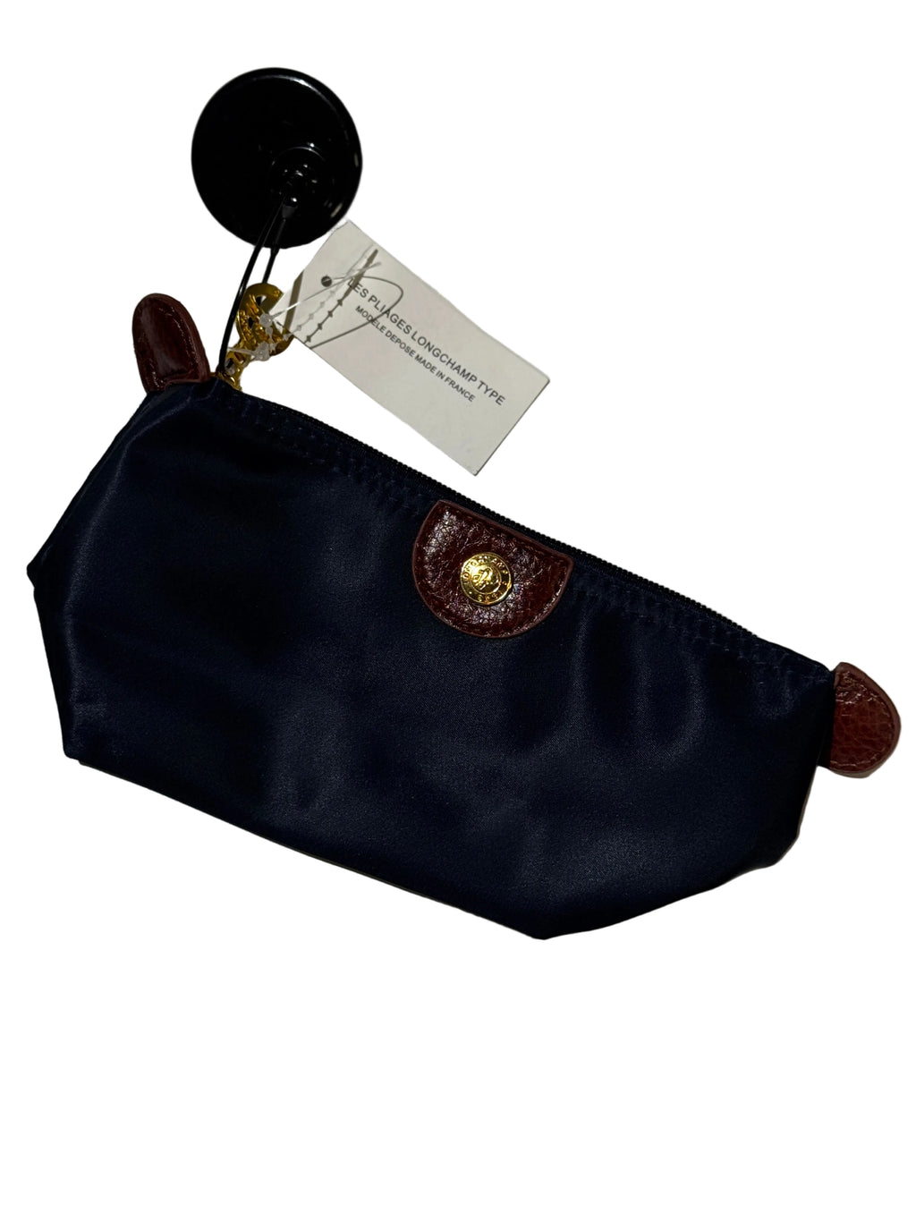WOMEN LONG CHAMP NAVY POUCH