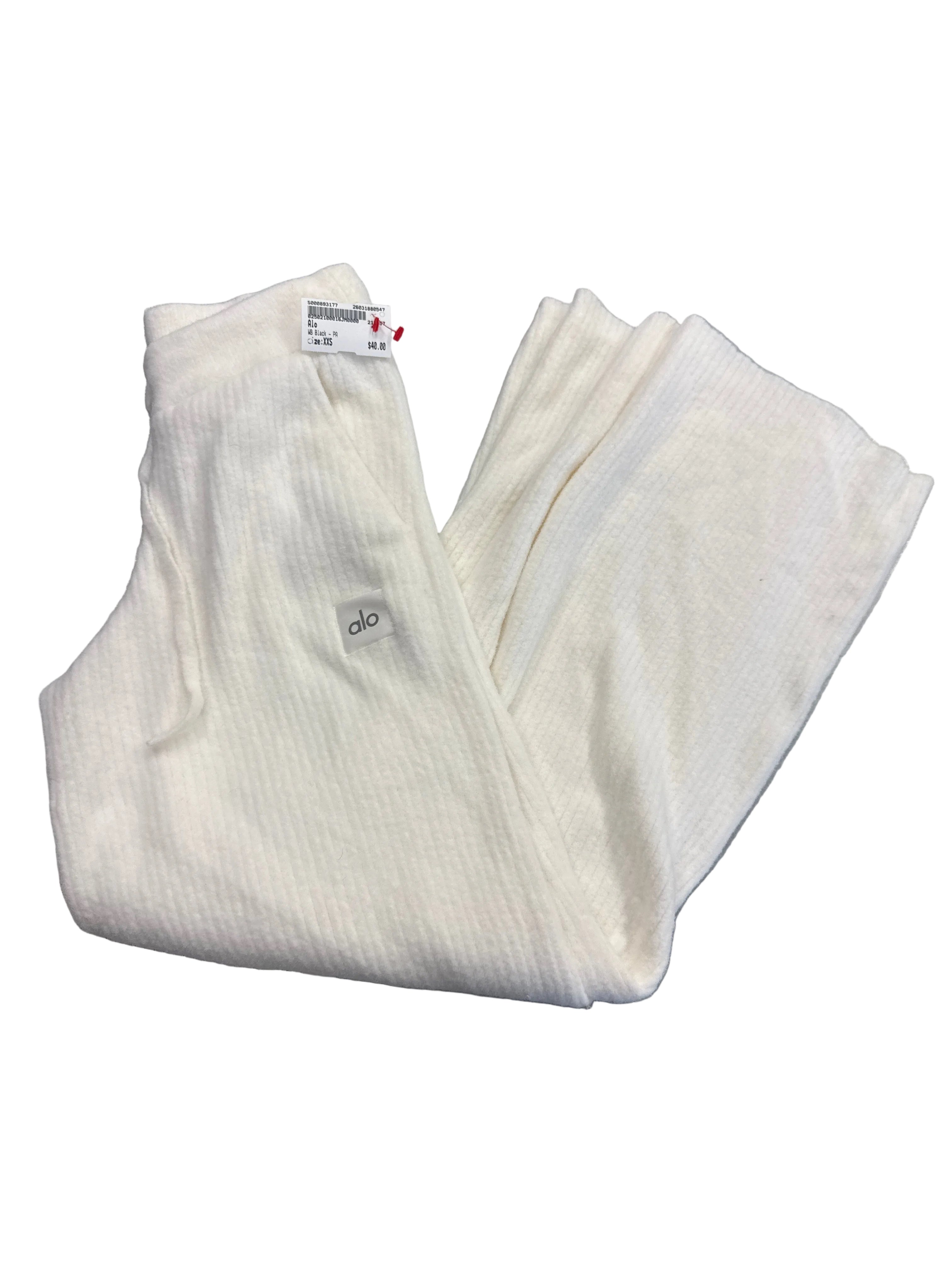 WOMEN ALO SNUGGLE UP SWEATER PANTS (XXS)