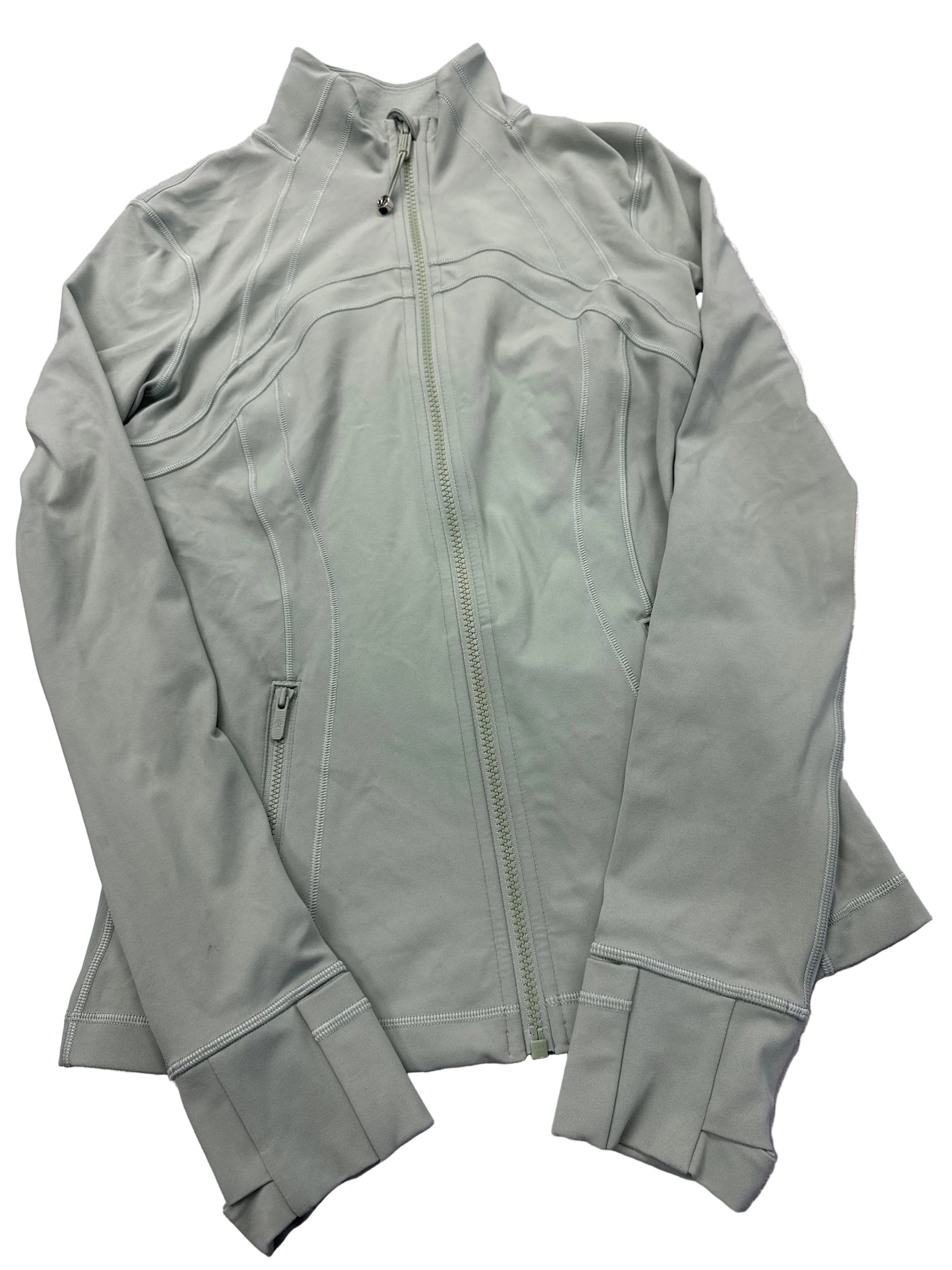 WOMEN MINT GREEN LULULEMON SCUBA JACKET (M)