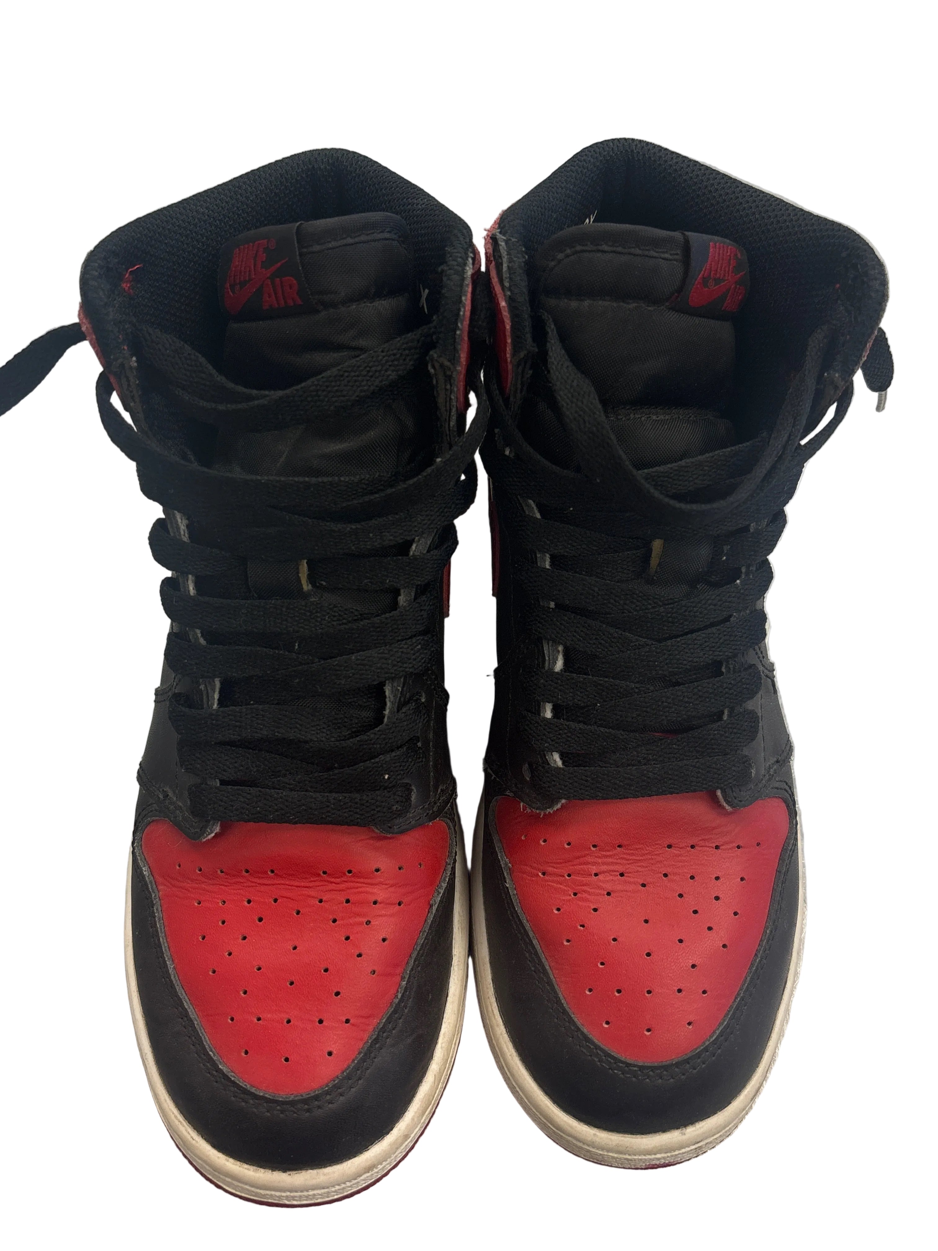 Women’s Red/Black Jordans (6.5)
