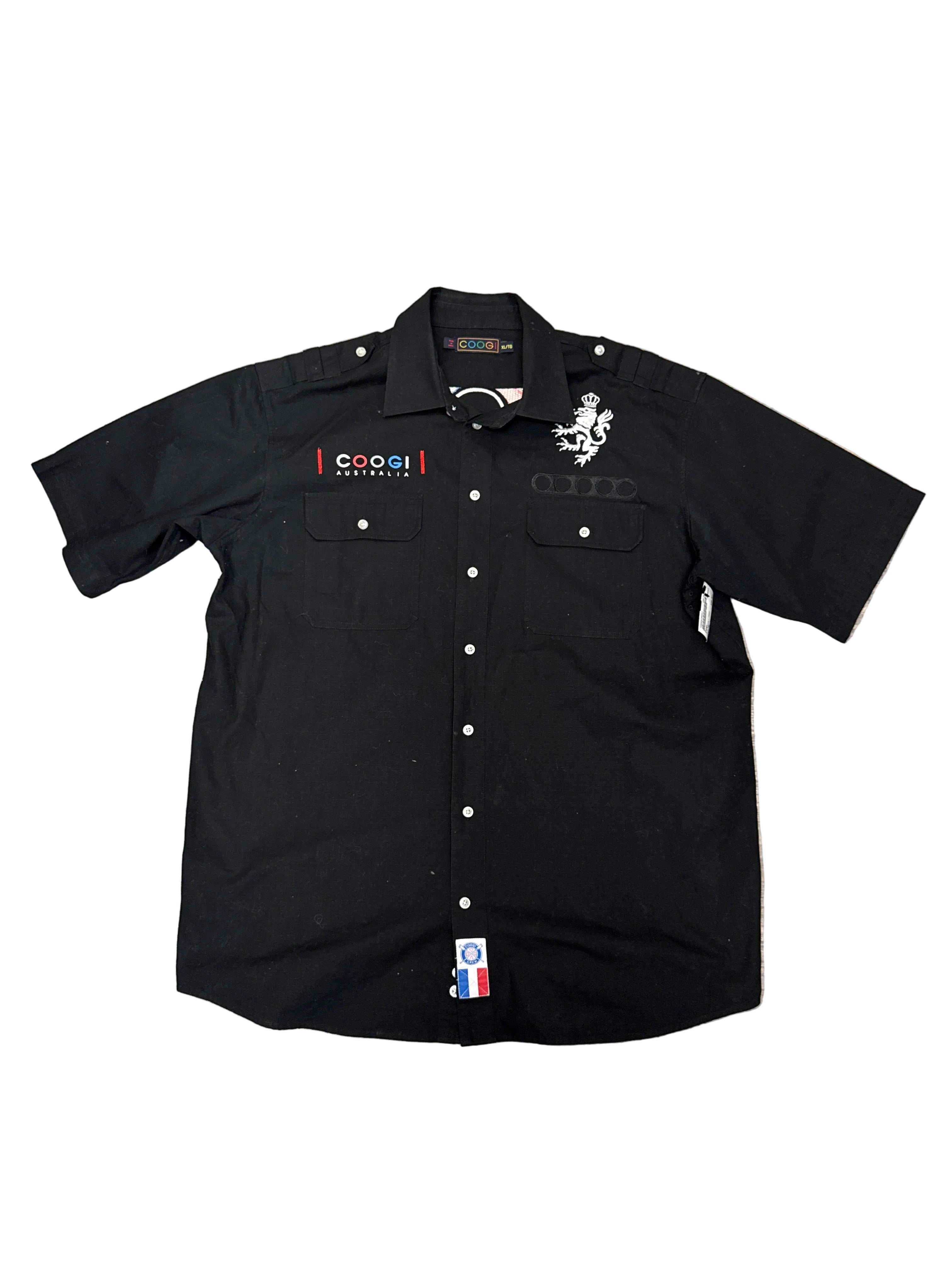 MEN COOGI BUTTON UP (XL)