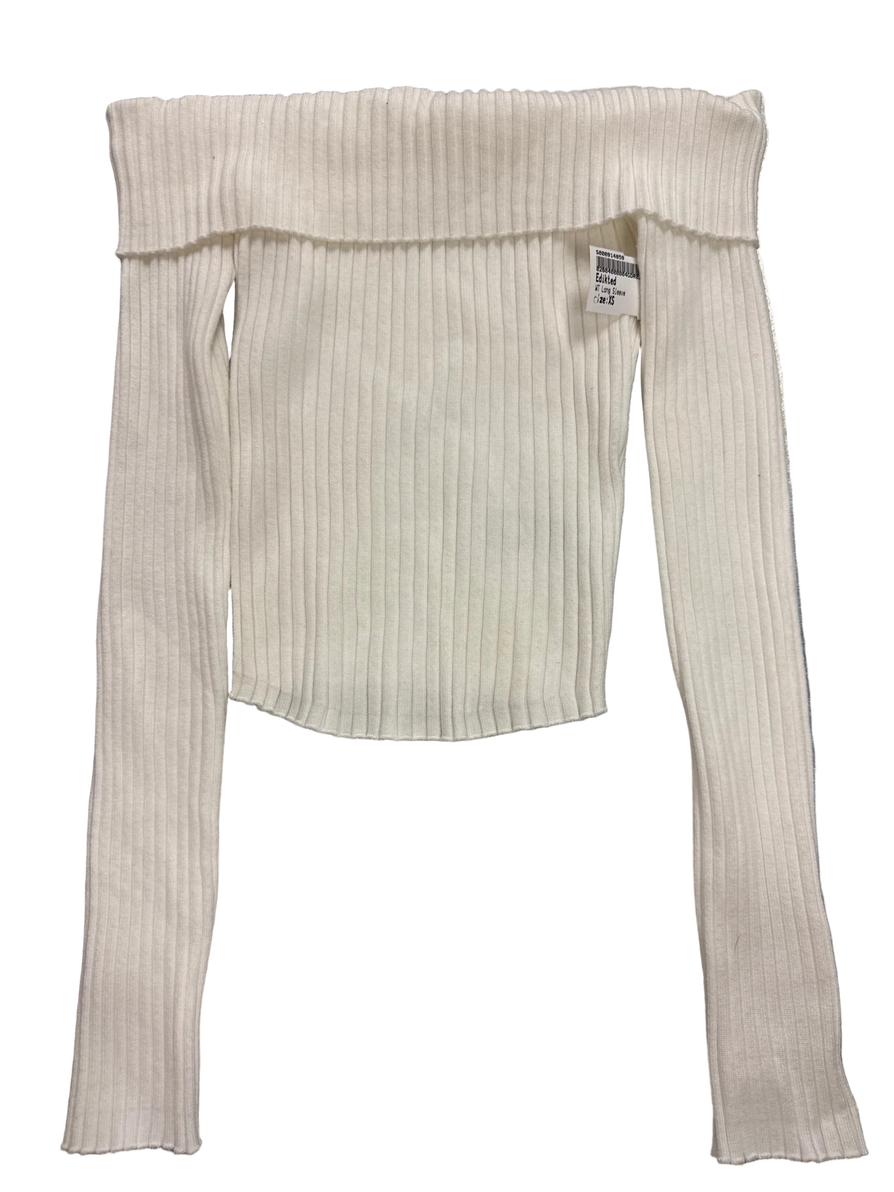 WOMEN EDIKTED OFF-SHOULDER LONG SLEEVE (XS)