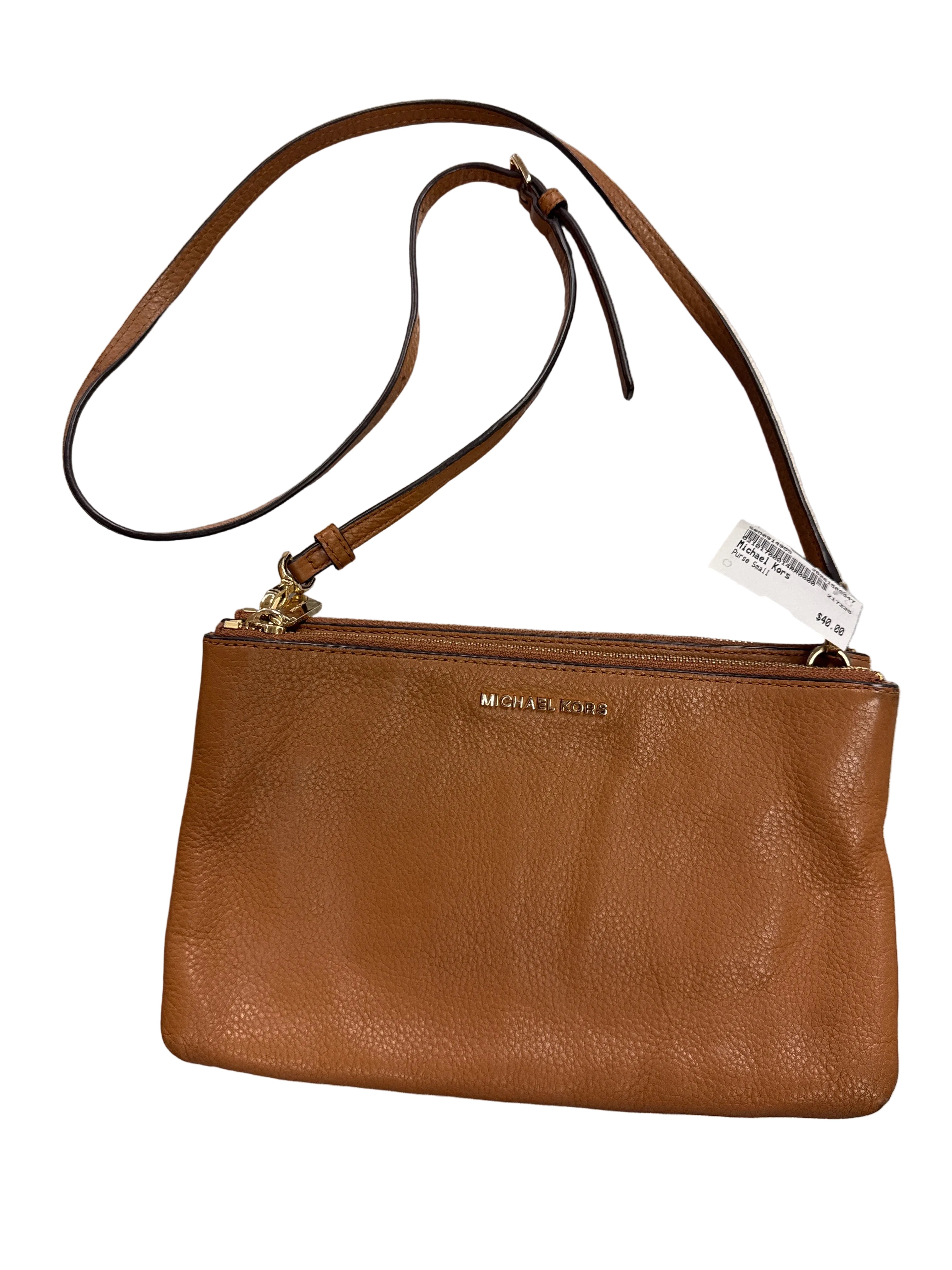 MICHAEL KORS BROWN PURSE