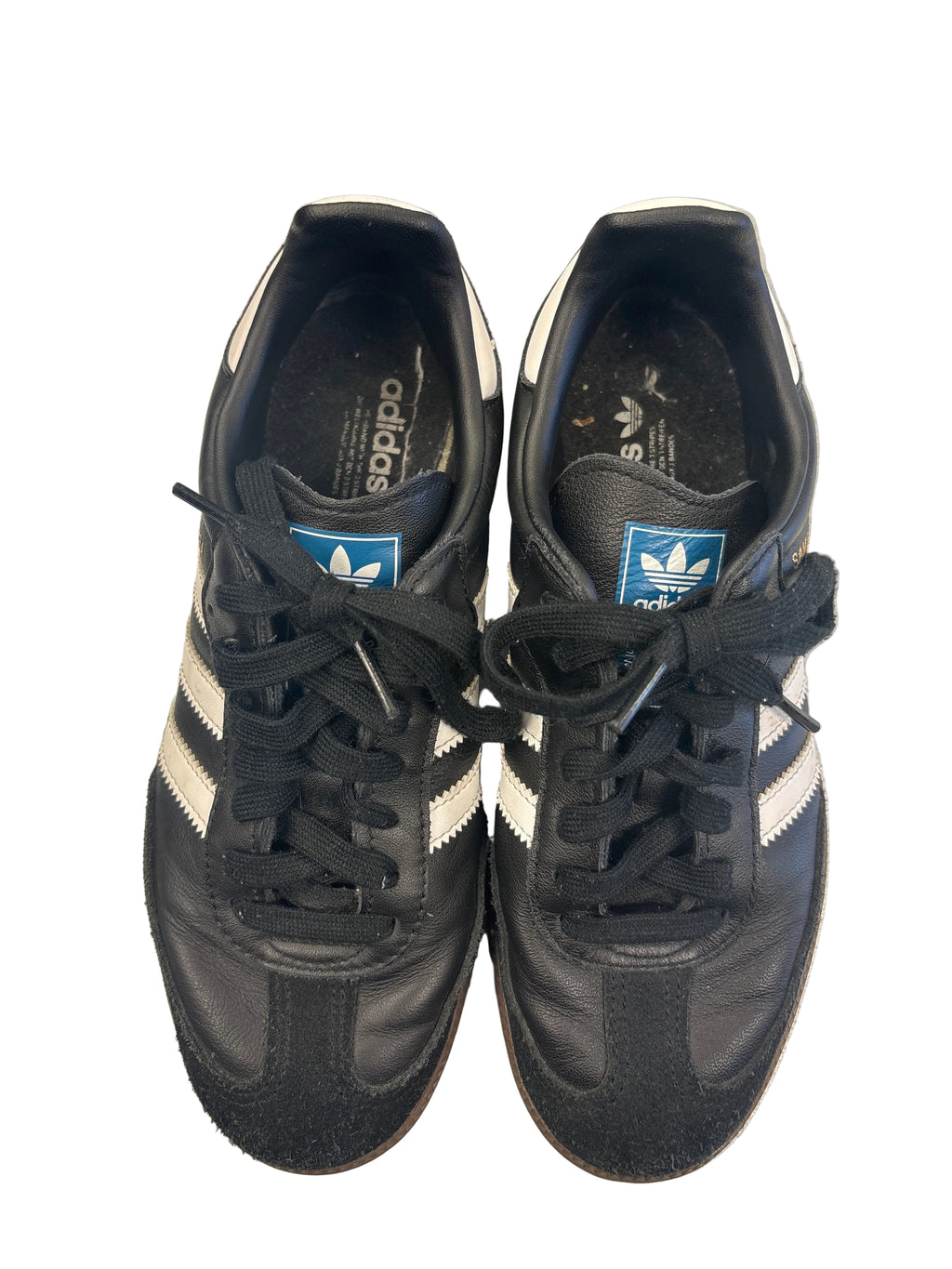Women’s Black Adidas Sambas (6.5W)