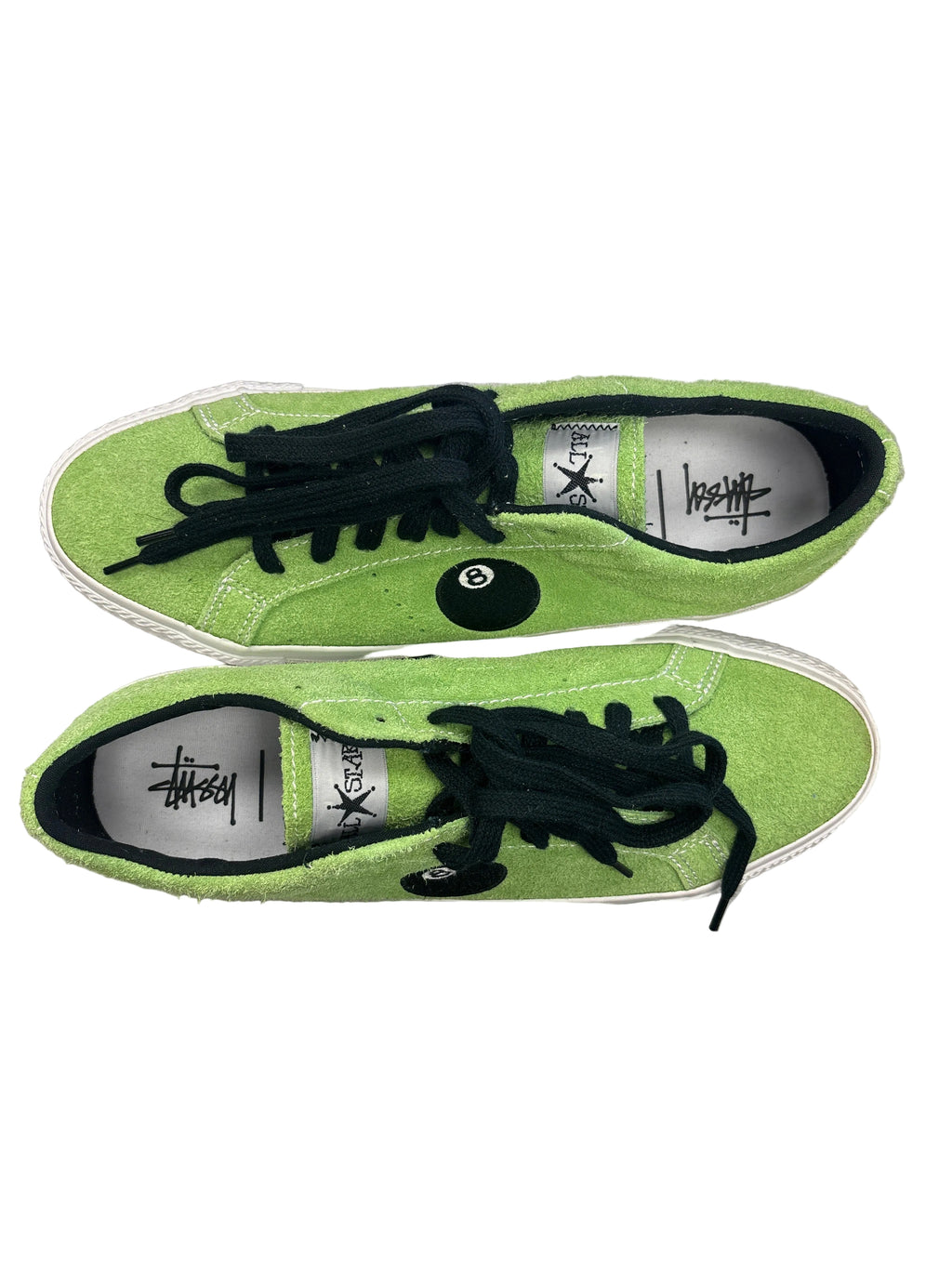 Green CONVERSE x STUSSY One Star Pro sneakers