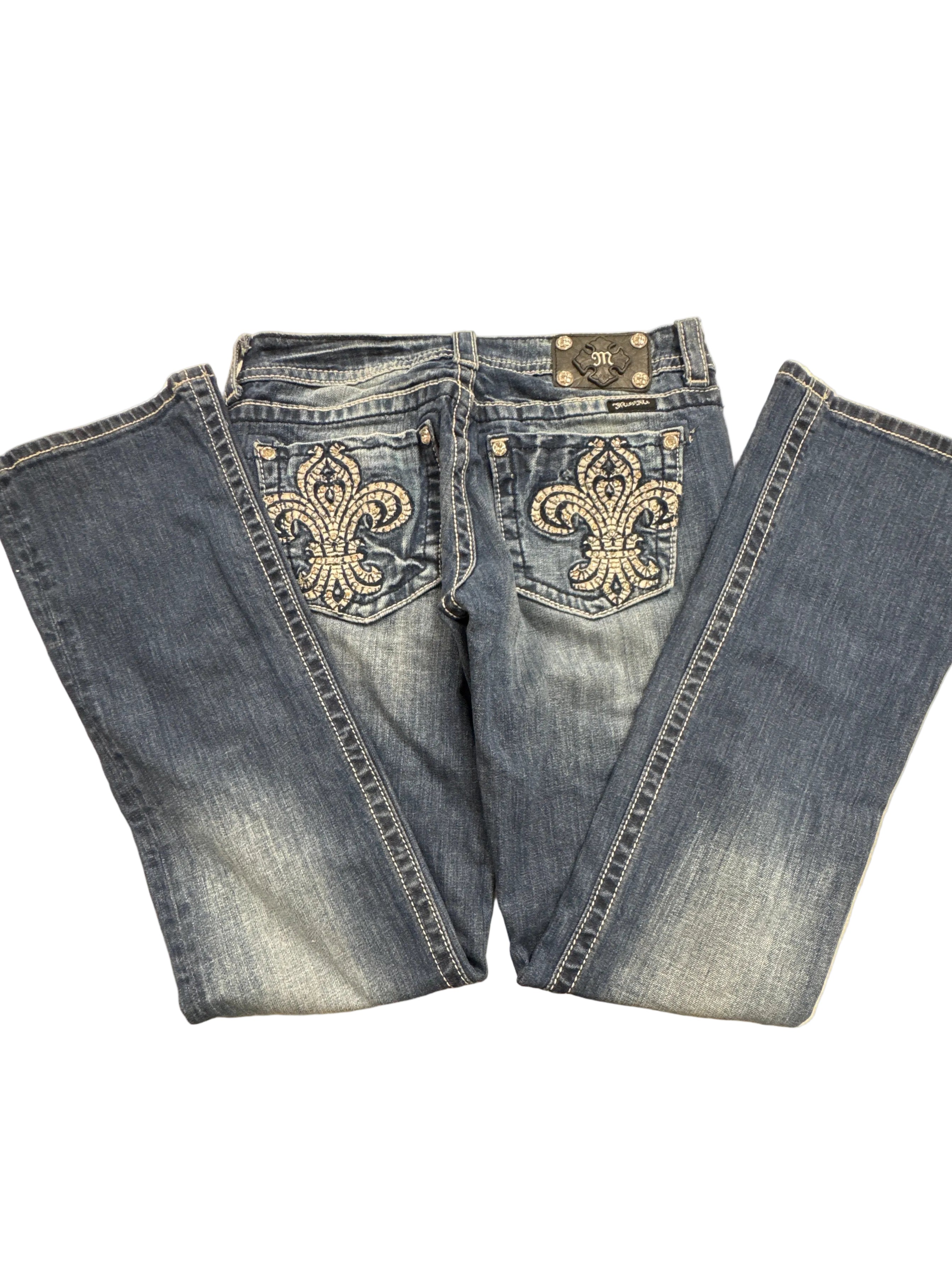 WOMEN MISS ME VINTAGE JEANS (SIZE 30)