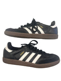 Women’s Black Adidas Sambas (6.5W)