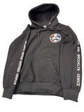 MEN STUSSY BLACK HOODIE (M)