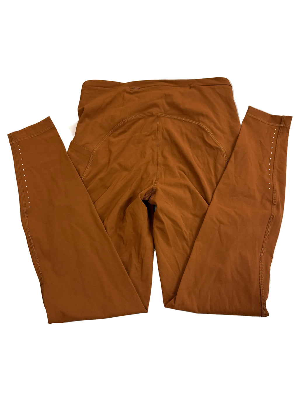 WOMEN LULULEMON BROWN ATHLETIC PANTS (M)