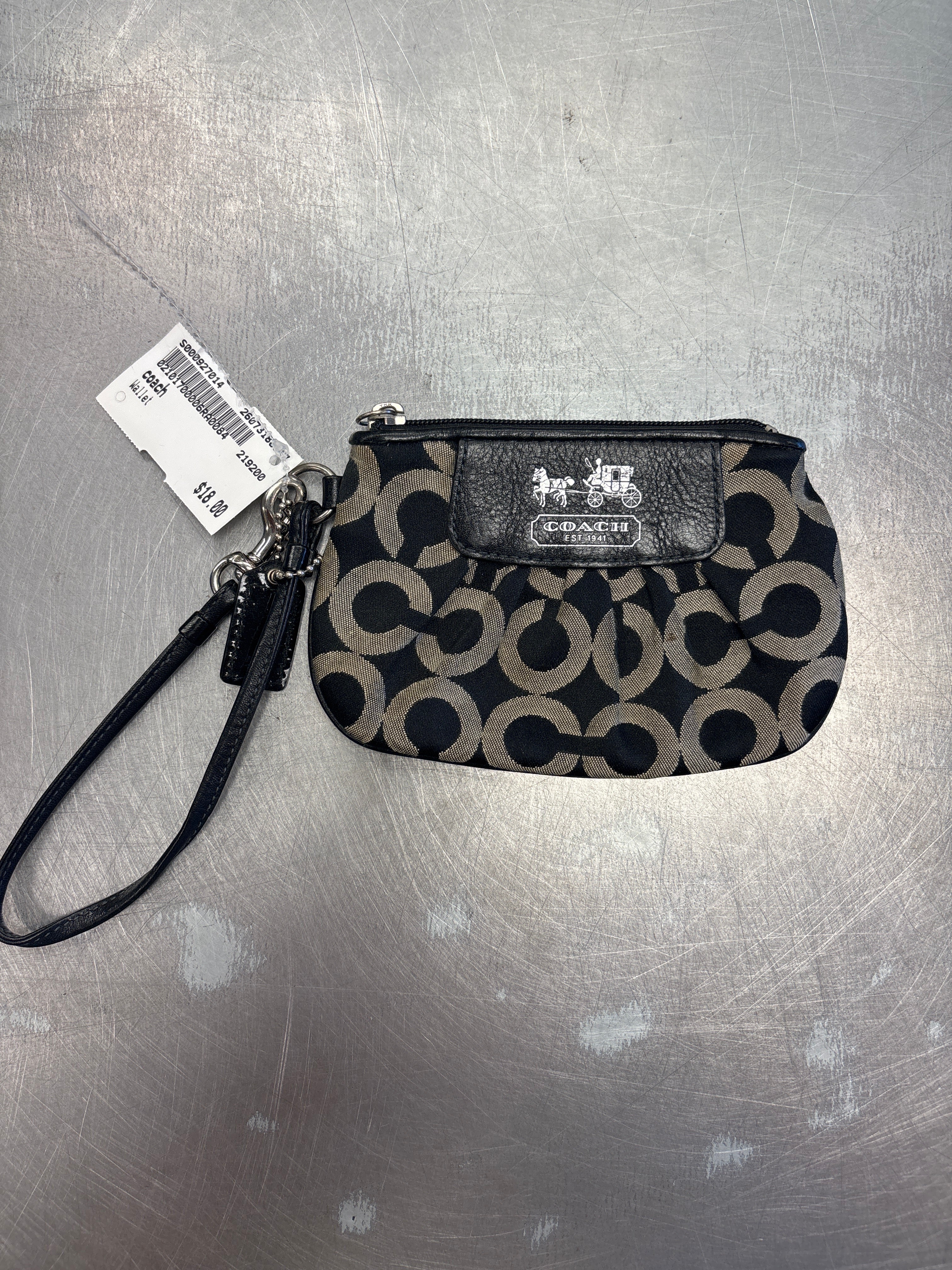 COACH wristlet