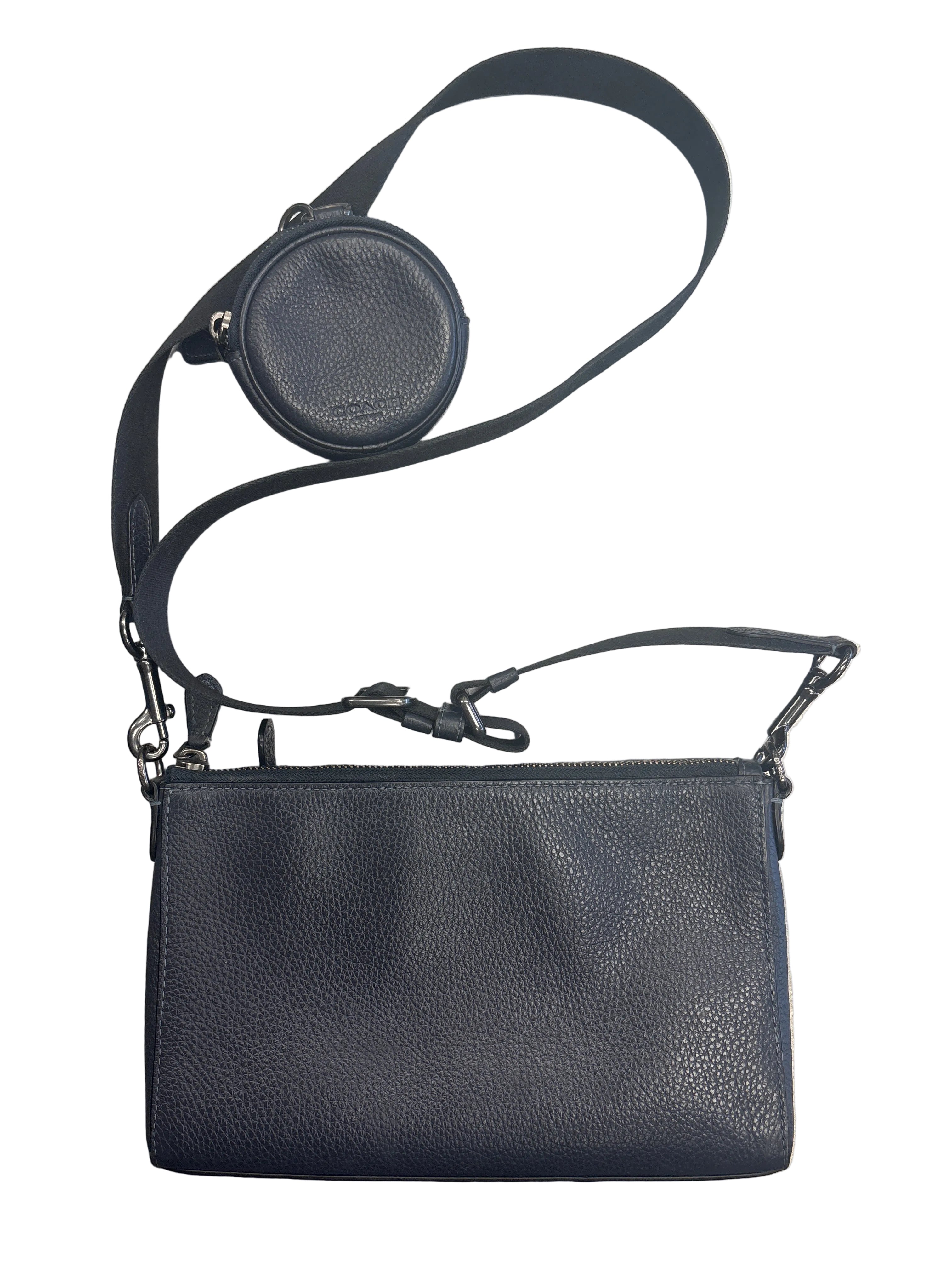 Coach Navy Side bag