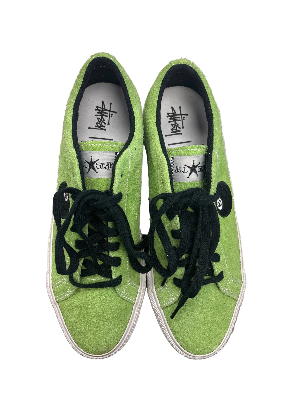 Green CONVERSE x STUSSY One Star Pro sneakers