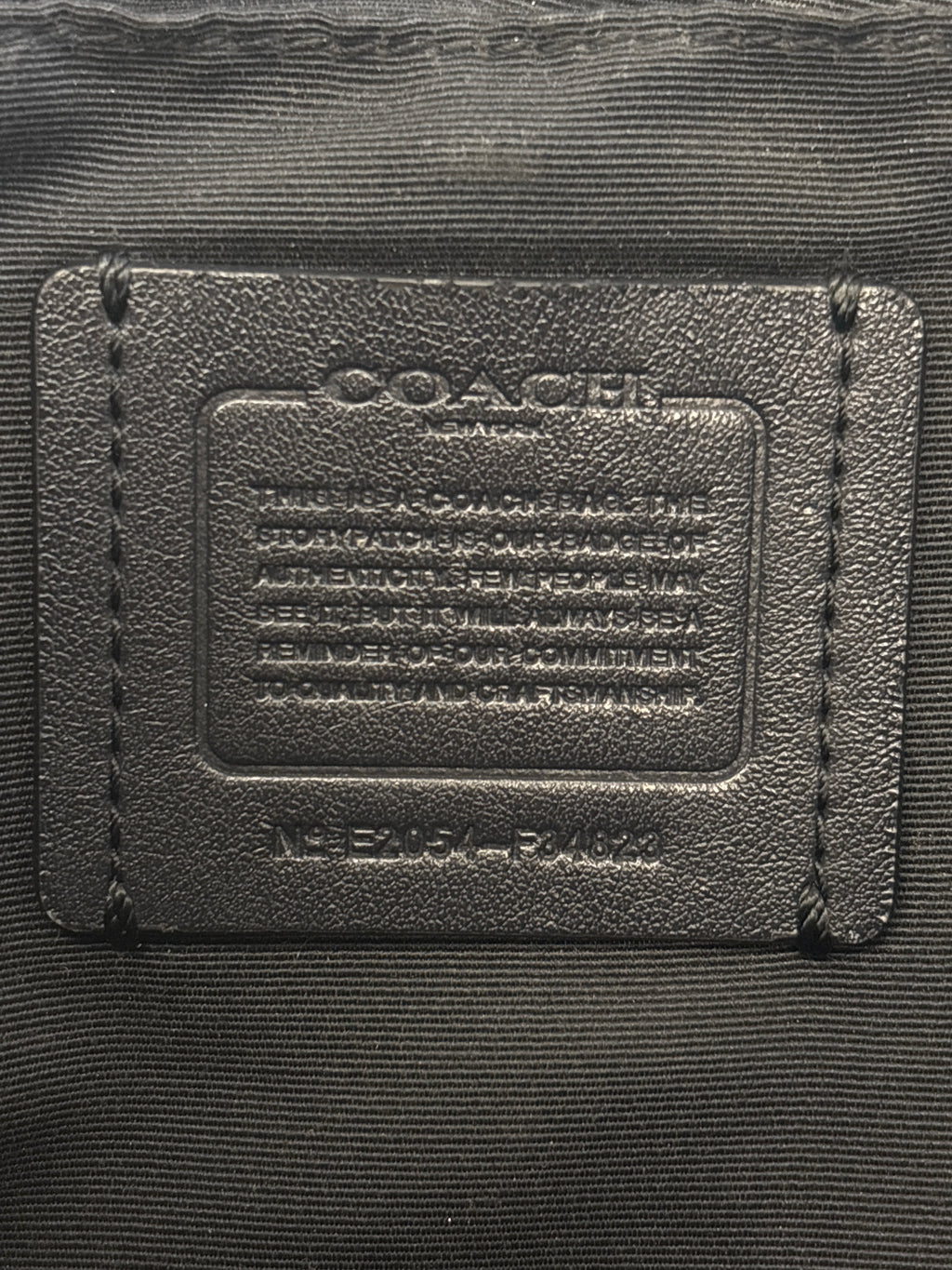 Black COACH Crossbody Bag