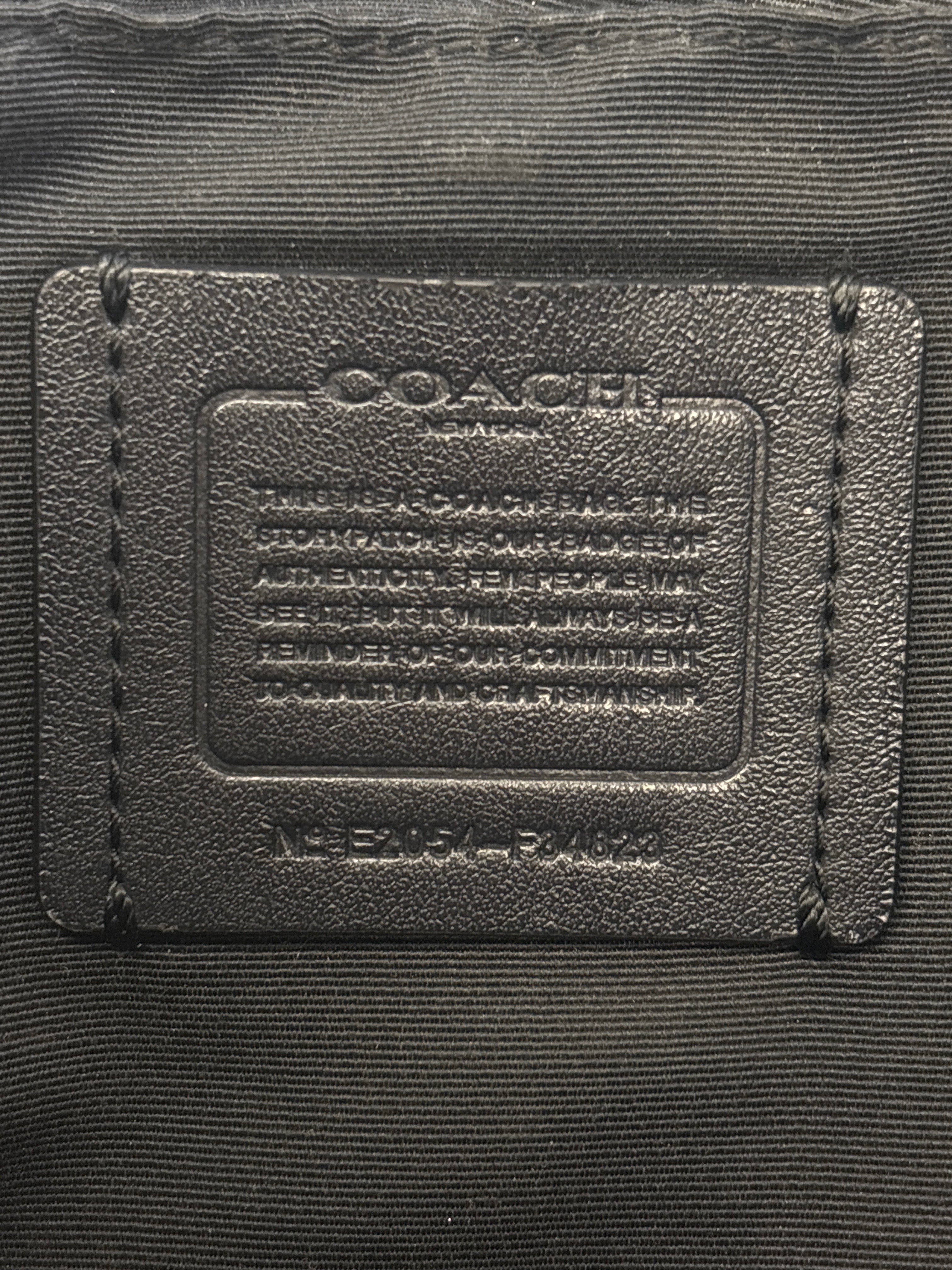 Black COACH Crossbody Bag