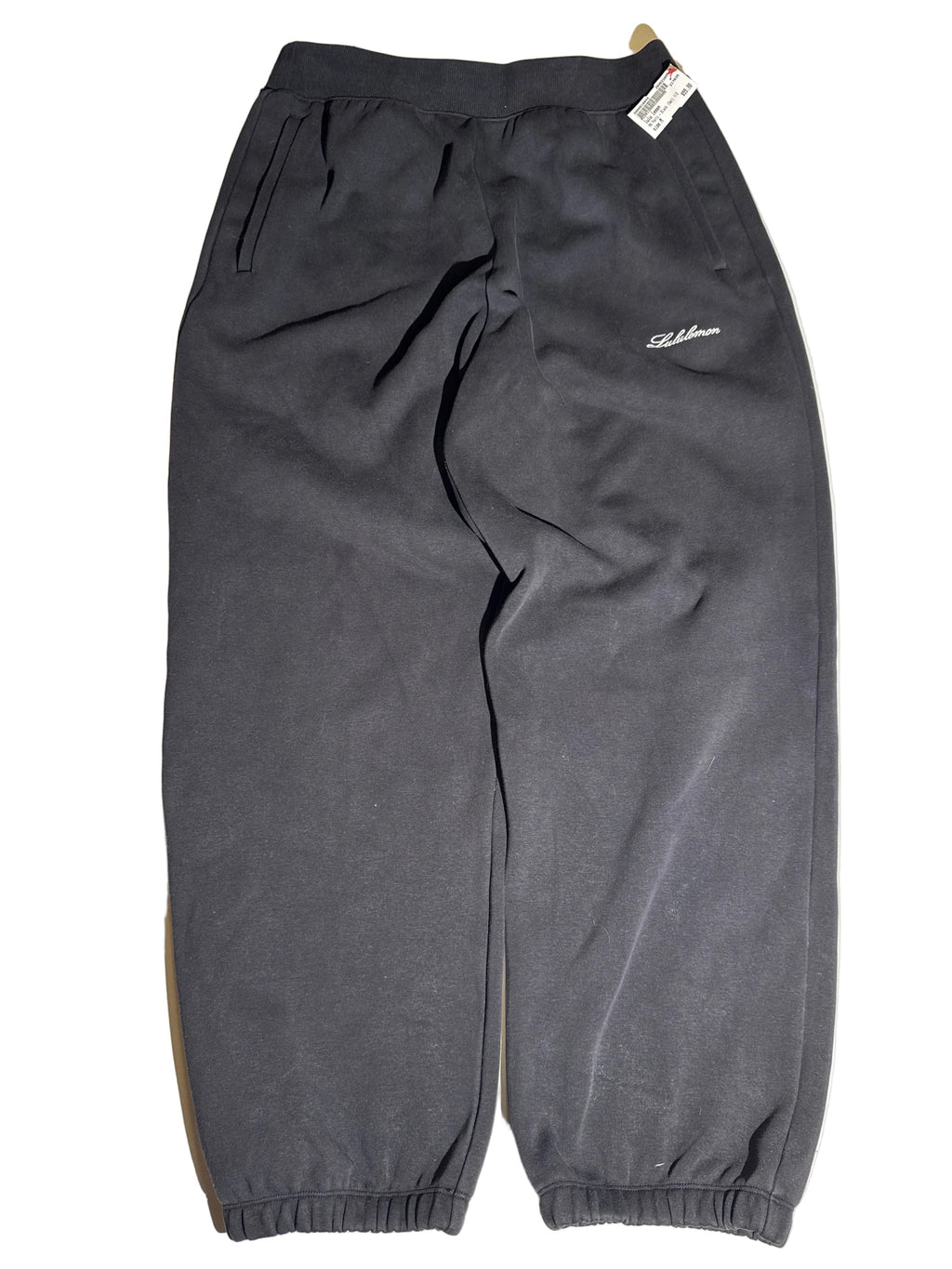MEN LULULEMON BLACK SWEATPANTS SET 1/2 (M)