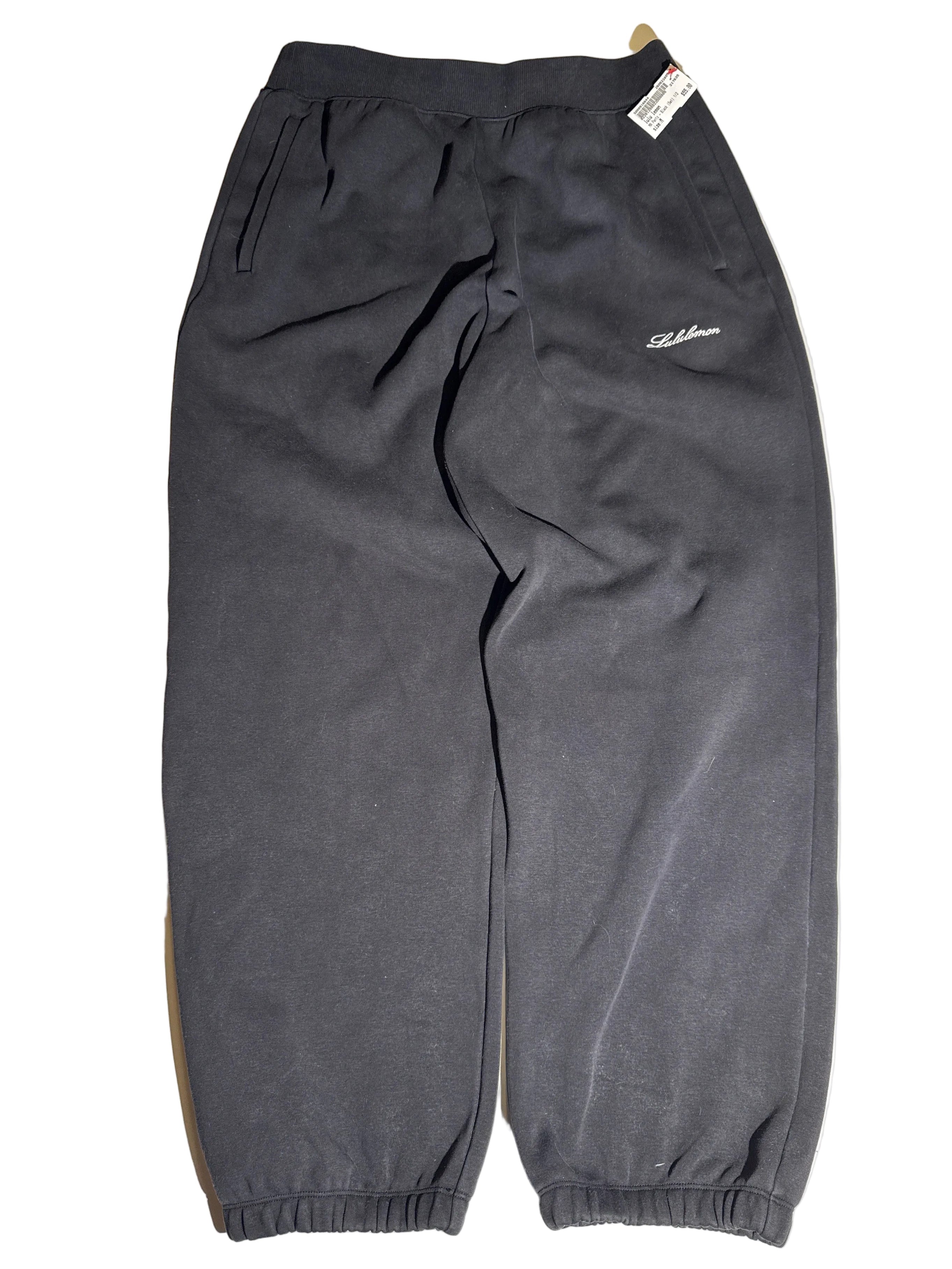 MEN LULULEMON BLACK SWEATPANTS SET 1/2 (M)