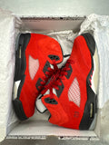 WOMEN JORDAN 5 “RED SUEDE” (6Y - 7.5W)