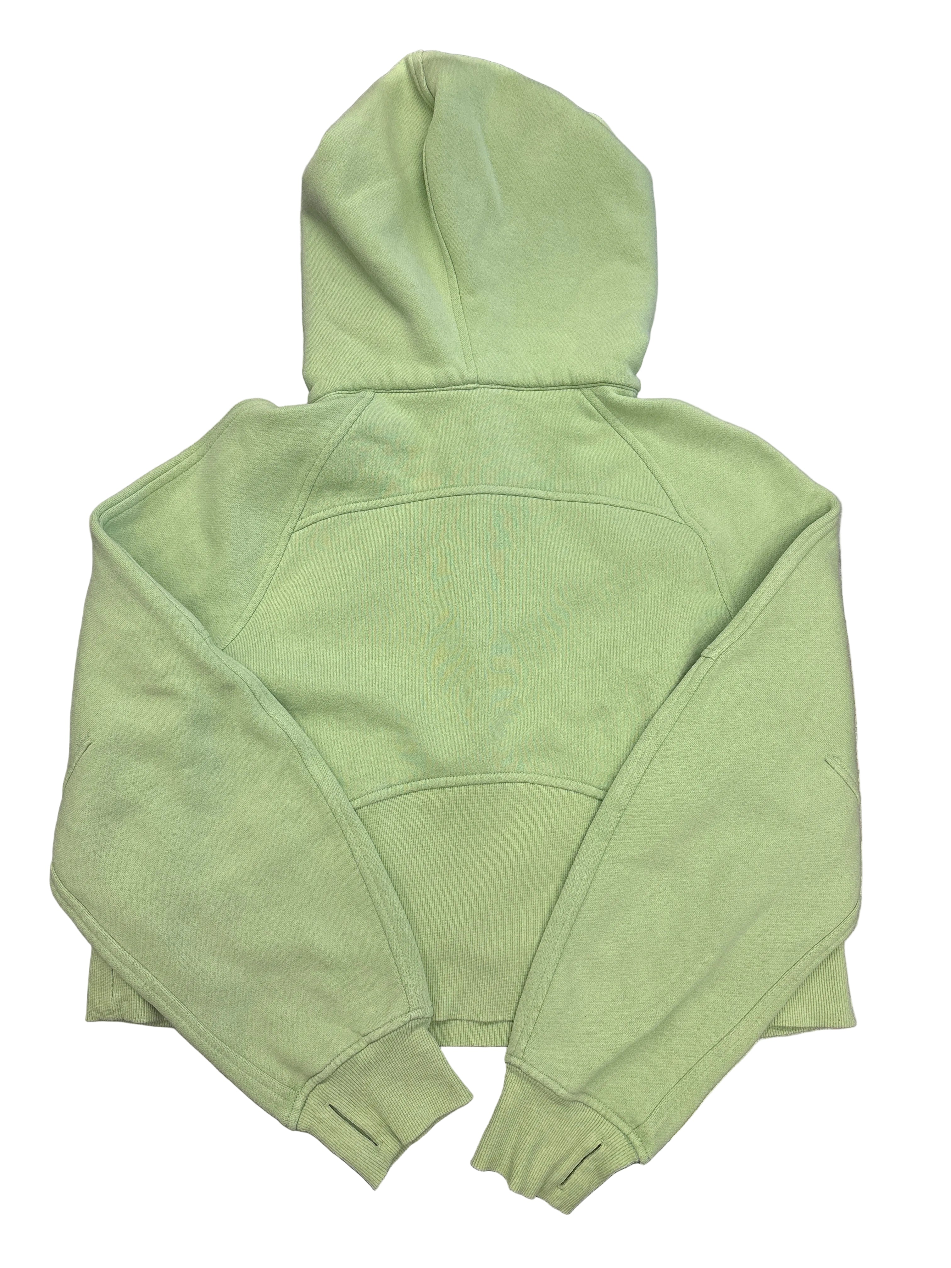 Green LULULEMON Half-Zip Scuba (s)