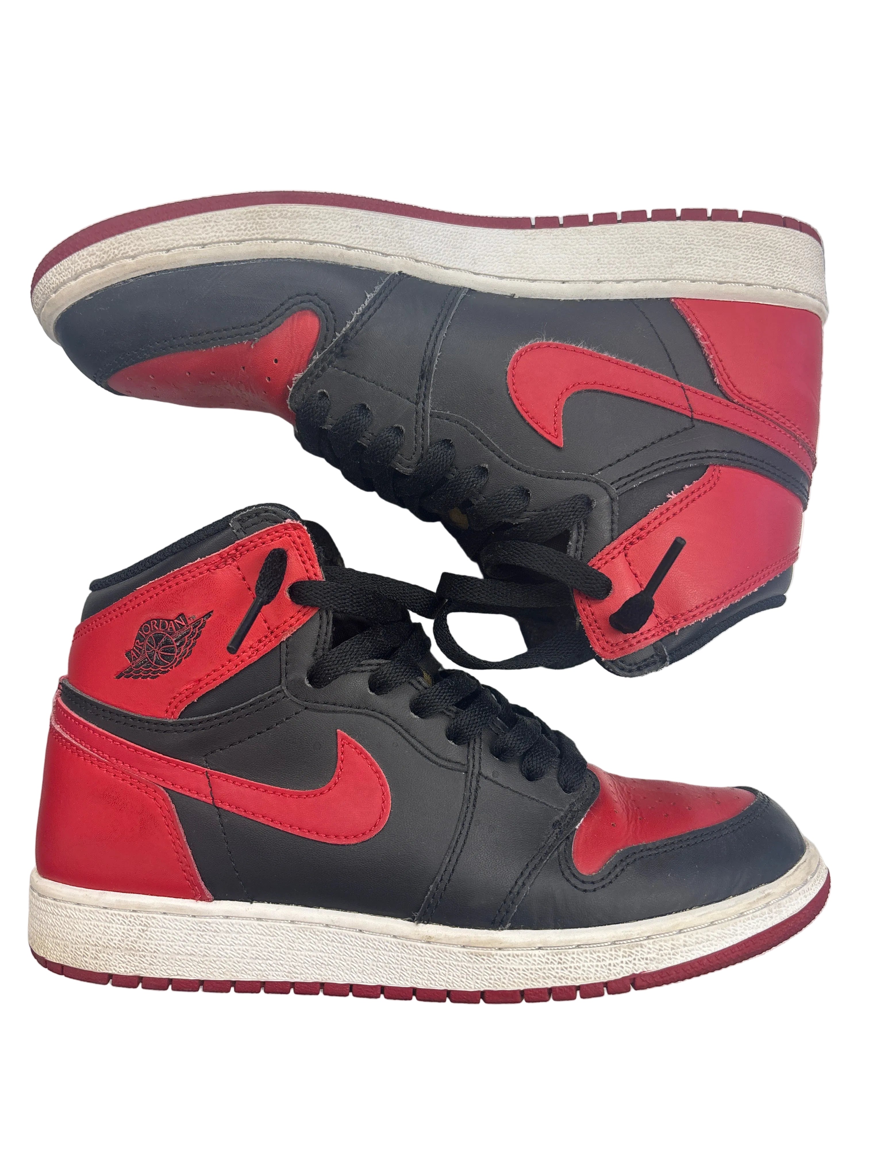 Women’s Red/Black Jordans (6.5)