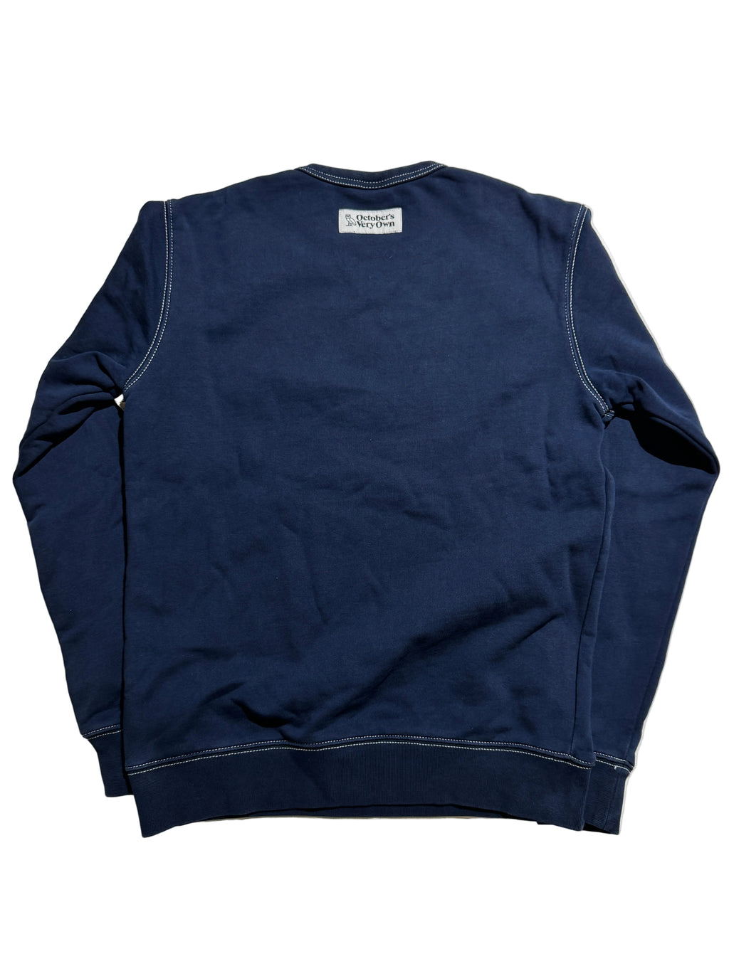 MEN OVO NAVY CREWNECK (XS)